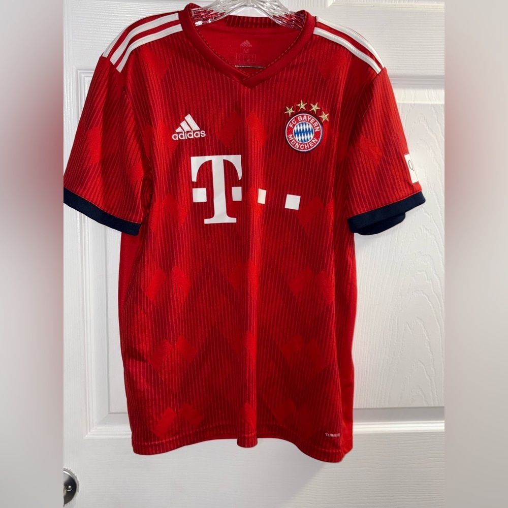 Like New Robert Lewandowski Bayern Munich 2018/19 Adidas Home Jersey Kit Men's